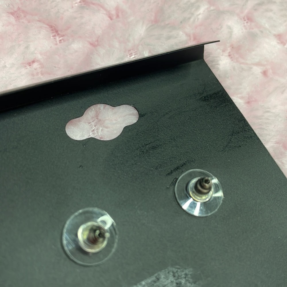 Sparkly Rhinestone Earrings - Picture 3 of 3